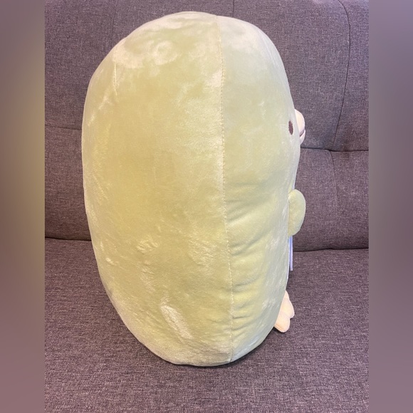 Sumikko Gurashi Green Penguin Plush Egg 14” Stuffed Plushie Very Soft NWT - Picture 6 of 6